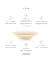 Load image into Gallery viewer, Nood No-Show Adhesive Nipple Covers | Soft Tan