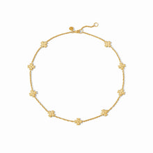 Load image into Gallery viewer, Julie Vos Gold Canterbury Delicate Station Necklace