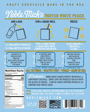 Load image into Gallery viewer, Winter White Peach Bellini Frozen Cocktails