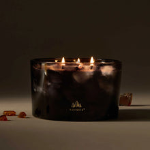 Load image into Gallery viewer, Noir Woods 3-Wick Poured Candle