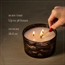 Load image into Gallery viewer, Noir Woods 3-Wick Poured Candle