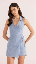 Load image into Gallery viewer, Mink Pink Oliver Denim Playsuit | Vintage-Blue