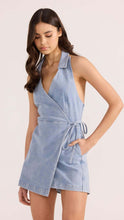 Load image into Gallery viewer, Mink Pink Oliver Denim Playsuit | Vintage-Blue