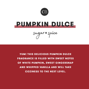 Pumpkin Dulce Glam Jumbo Candle