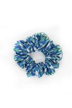 Load image into Gallery viewer, Brooks Avenue Pleated Scrunchie | Palladio Blue