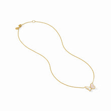 Load image into Gallery viewer, Julie Vos Gold Papillon Delicate Necklace | Mother of Pearl
