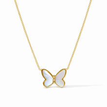 Load image into Gallery viewer, Julie Vos Gold Papillon Delicate Necklace | Mother of Pearl
