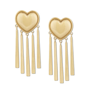 HART Brushed Party Harty Earrings
