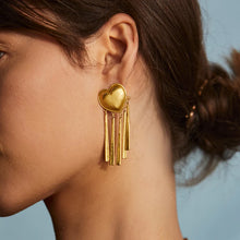 Load image into Gallery viewer, HART Brushed Party Harty Earrings