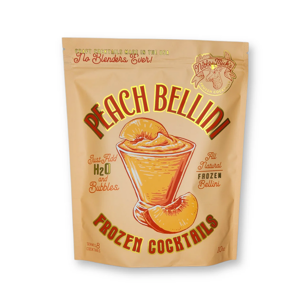 Frozen Peach Bellini Cocktail Mix