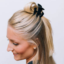 Load image into Gallery viewer, Teleties Classic Jet Black Petite Claw Clip