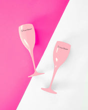 Load image into Gallery viewer, Tart by Taylor Pink Champagne Flute