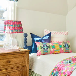 Laura Park Pink Paradise Fleece Blanket