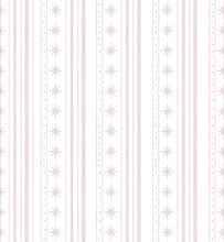 Load image into Gallery viewer, Baby Dunn Starlight Stripes | Footie Pink