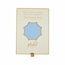 Load image into Gallery viewer, T.B.B.C. Pluie Pret Changing Clutch | Buckhead Blue Gingham