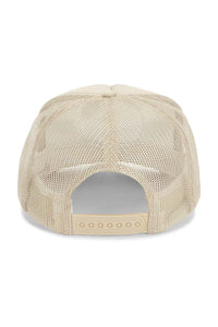 Friday Feelin' Pray For Cowboys Trucker Hat in Tan