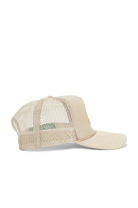 Friday Feelin' Pray For Cowboys Trucker Hat in Tan