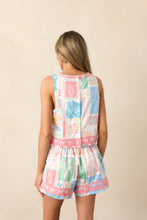 Load image into Gallery viewer, Prosperina Claudia Sleeveless Top | Tropical Tides