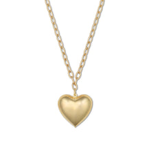 Load image into Gallery viewer, HART Large Puffy Heart Necklace