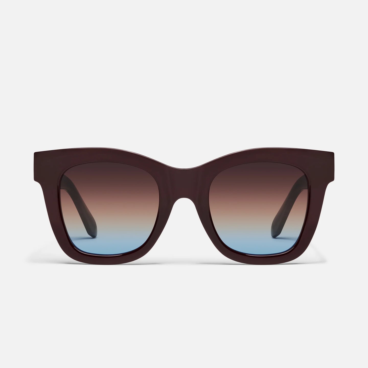 Quay After Hours Sunglasses | Chocolate/Brown Blue