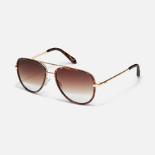 Load image into Gallery viewer, Quay All In Mini Sunglasses | Tort/Brown Fade Lens