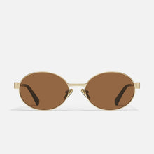 Load image into Gallery viewer, Quay Anyways Sunglasses | Brushed Gold/Brown