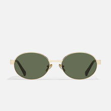 Load image into Gallery viewer, Quay Anyways Sunglasses | Gold/Green