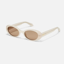 Load image into Gallery viewer, Quay Felt Cute Sunglasses | Bone/Tan