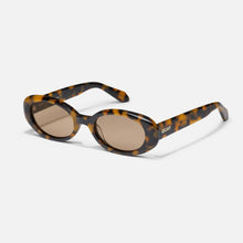 Load image into Gallery viewer, Quay Felt Cute Sunglasses | Pebble Tortoise/Tan