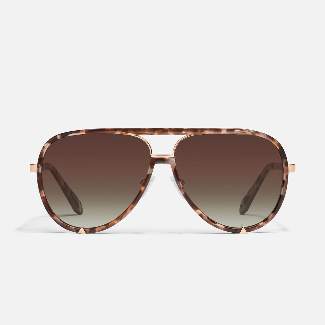 Quay High Profile Sunglasses | Brown Tort/Brown Polarized