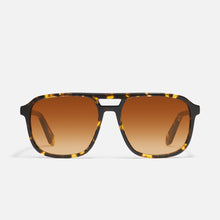 Load image into Gallery viewer, Quay On The Fly Sunglasses | Shiny Yellow Tort/ Orange Gradient