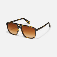 Load image into Gallery viewer, Quay On The Fly Sunglasses | Shiny Yellow Tort/ Orange Gradient