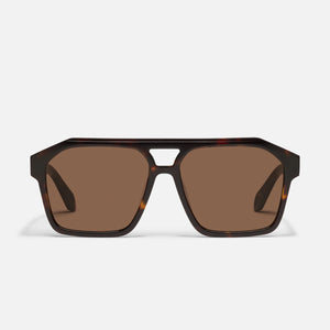 Quay Soundcheck Sunglasses | Dark Tort/Brown