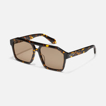 Load image into Gallery viewer, Quay Soundcheck Sunglasses | Tort Yellow/Tan