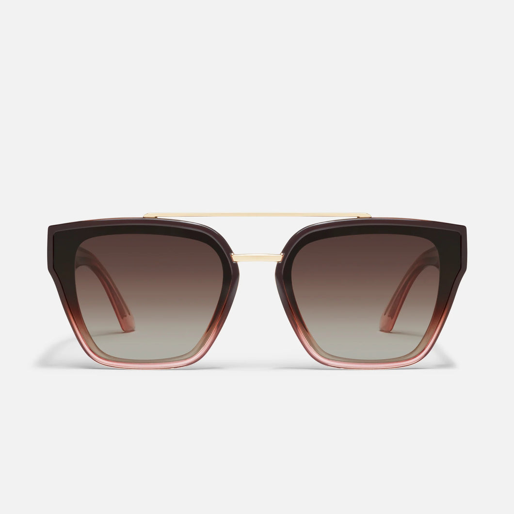 Quay Sweet Talker Sunglasses | Chocolate Peony/Brown