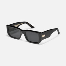 Load image into Gallery viewer, Quay Tell Me More Sunglasses | Black/Smoke