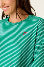 Load image into Gallery viewer, PJ Salvage Icon Stripes PJ Set | Green
