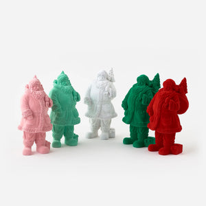 Flocked Santa