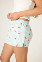 Load image into Gallery viewer, PJ Salvage Ma Cherie Cherry Print Flannel Shorts