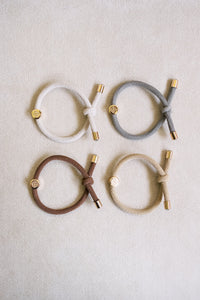 Smith & Co Skinny Hair Tie Set | Neutral