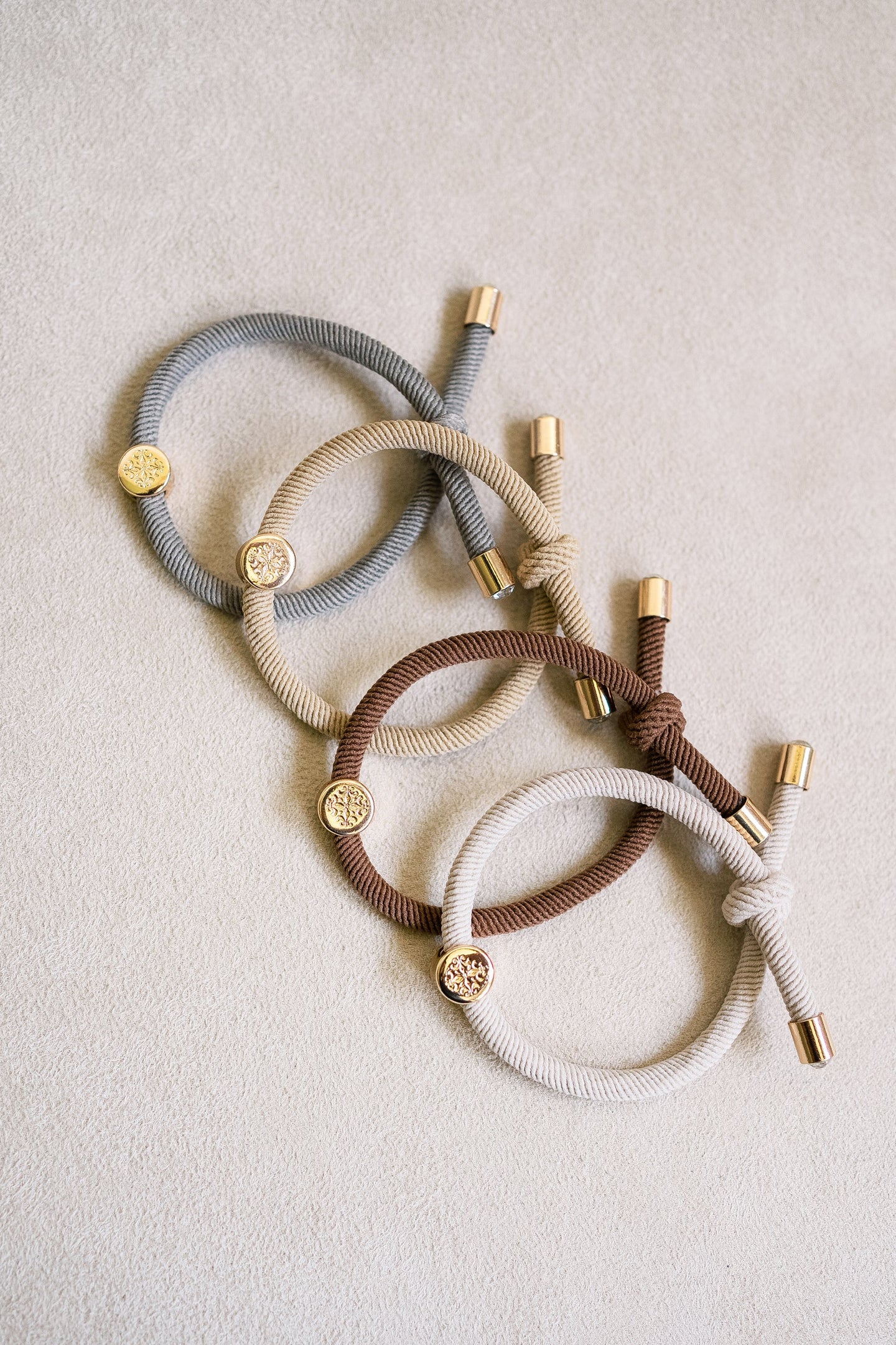 Smith & Co Skinny Hair Tie Set | Neutral