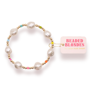 Beaded Blondes Rainbow Sadie Bracelet