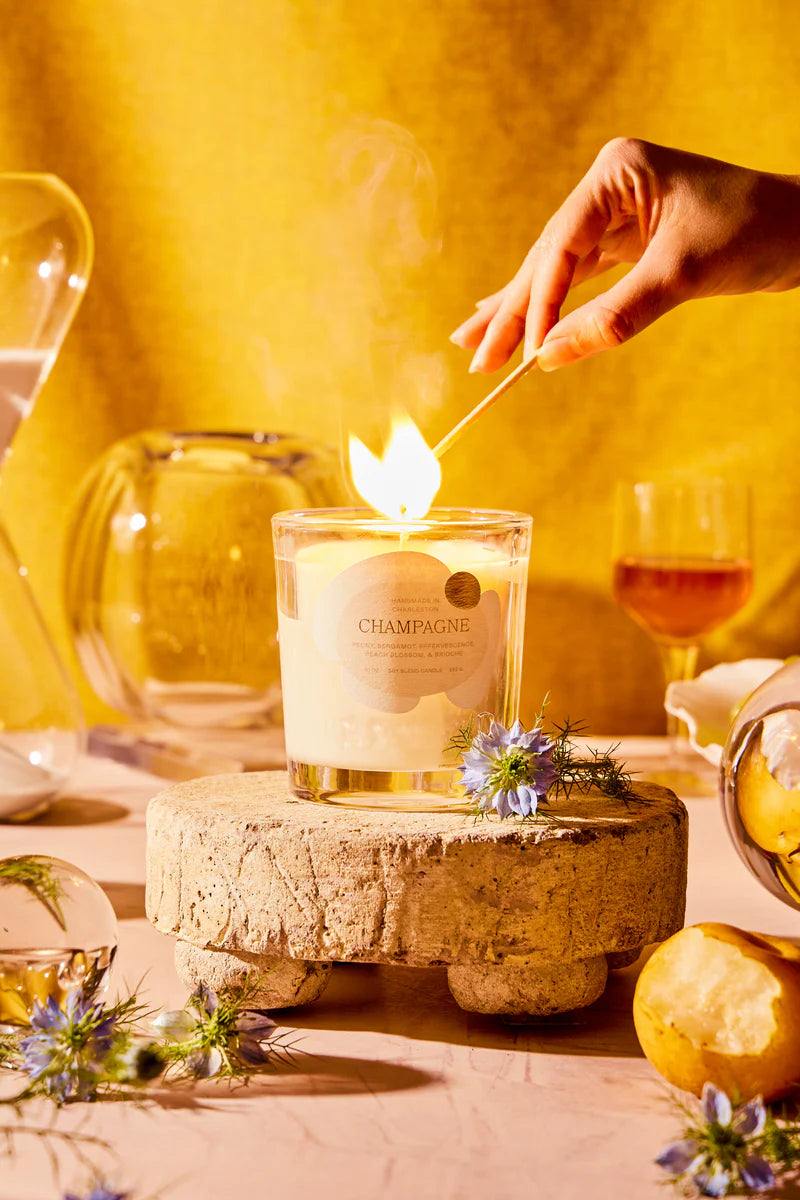 6 oz Rewined Champagne Candle