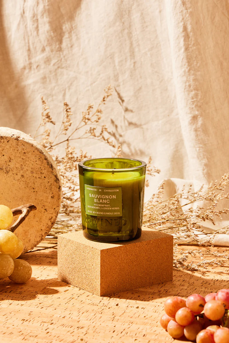 10 oz Rewined Sauvingon Blanc Candle