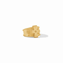 Load image into Gallery viewer, Julie Vos Gold Canterbury Ring