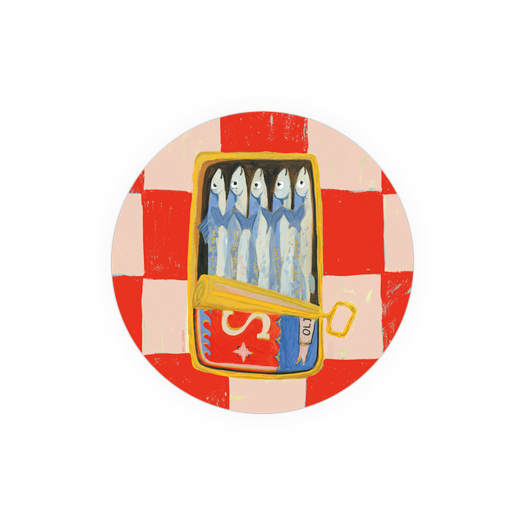 Sardines Coaster