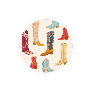 Cowgirl Boots Coaster