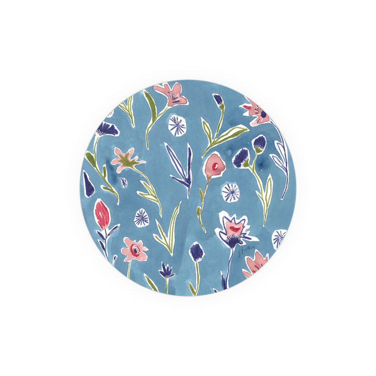 Ditzy Flowers Coaster