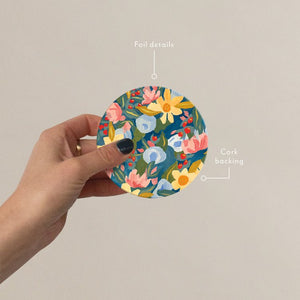 Oh Hi Floral Coaster