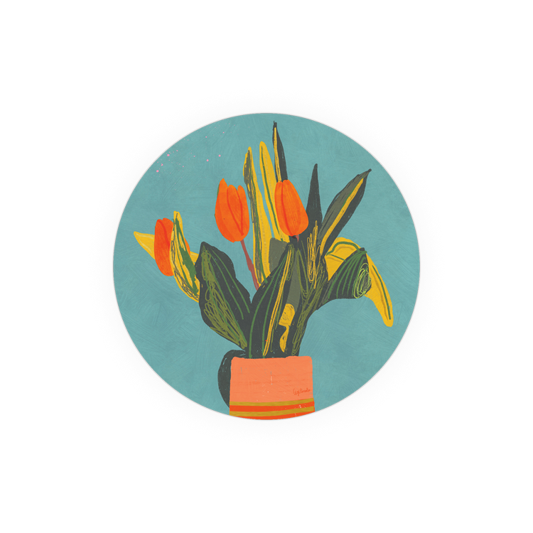 Tulips Coaster